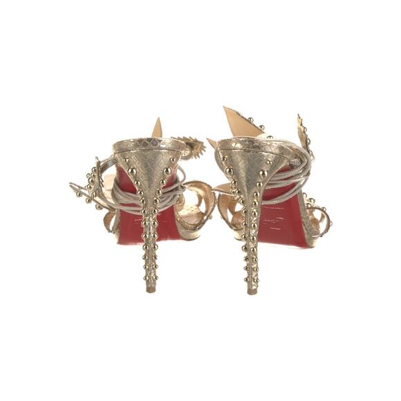 ❤️Christian Louboutin Gold Pumps❤️ - Picture 4 of 5